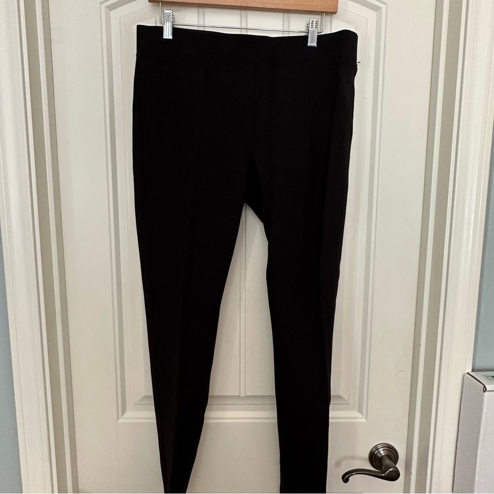 Black Pull on Slim Pants